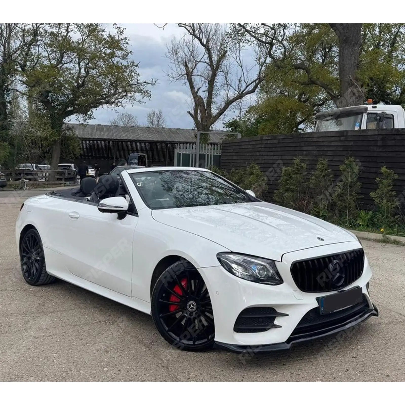 Mercedes E - Class W213 (C238) AMG - LINE / E53 AMG 2017 - 2020 - Gloss Black Risper Front Splitter