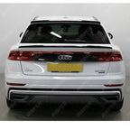 Audi Q8 2018+ Gloss Black Risper Upper Spoiler Lip Extension