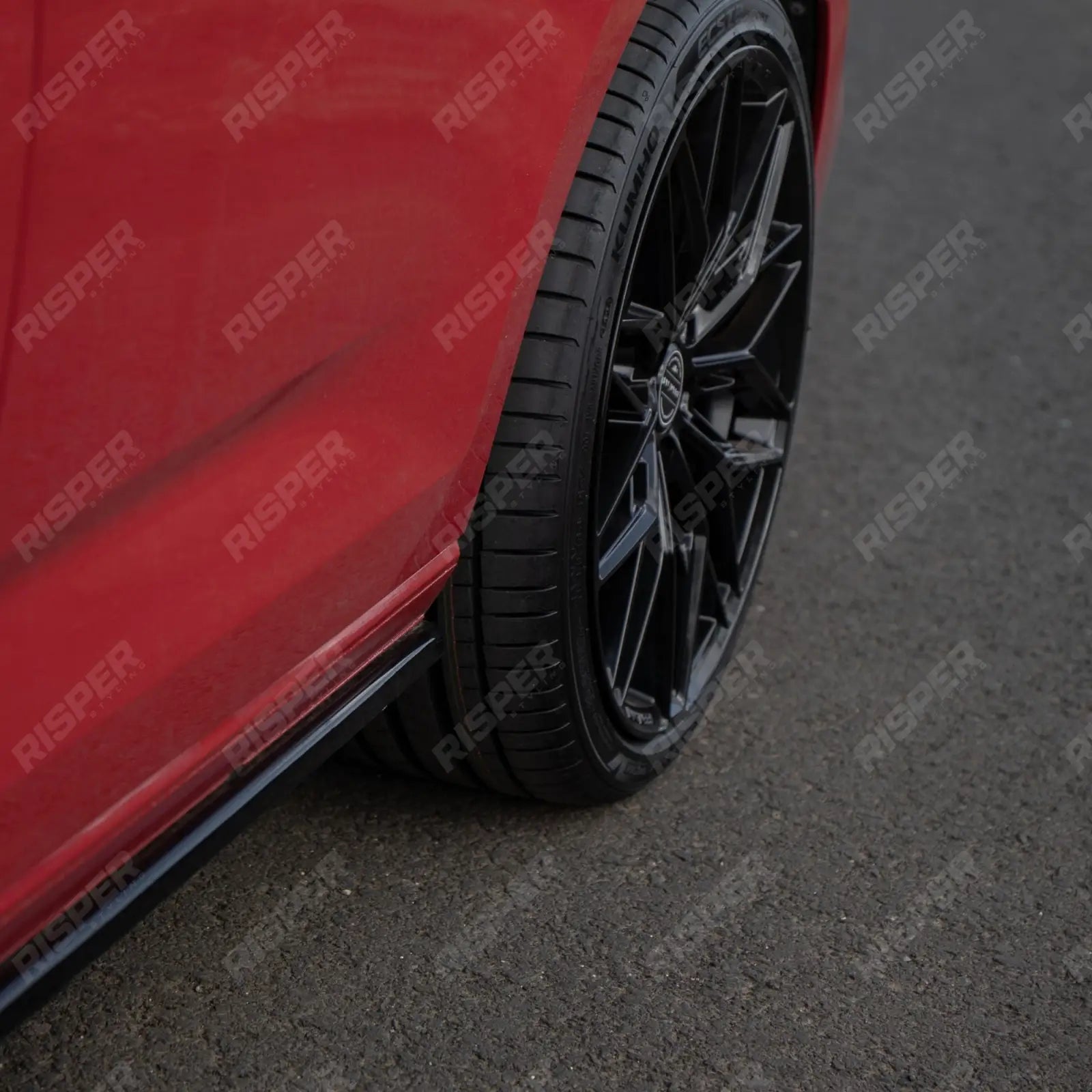 Volkswagen Caddy MK5 2021+ - Gloss Black Side Skirt Splitters - Side Skirt Splitters