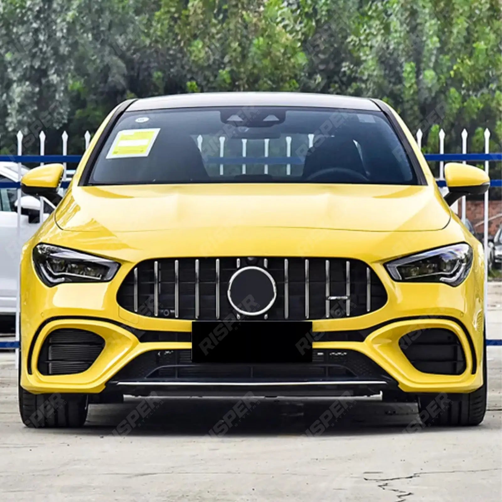 GT Grill in Black & Silver For Mercedes CLA C118 2020+ Secondary image