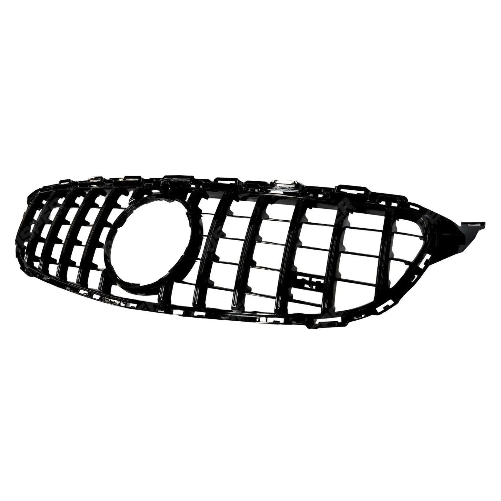 GT Grille GRL Look In Gloss Black (Camera Compatible) For Mercedes C205 W205 2015-2018 - Grilles