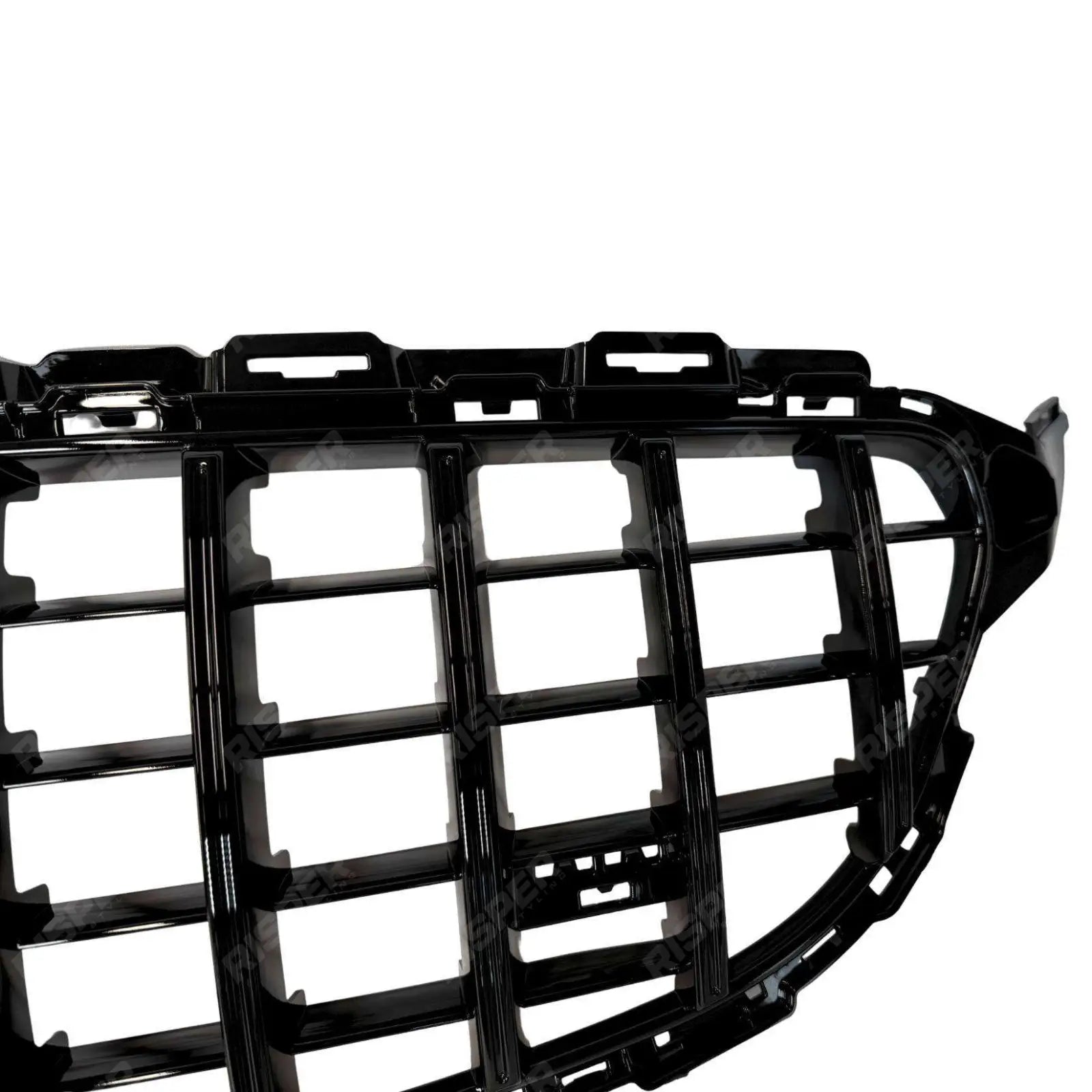 GT Grille GRL Look In Gloss Black (Camera Compatible) For Mercedes C205 W205 2015-2018 - Grilles