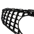 GT Grille GRL Look In Gloss Black (Camera Compatible) For Mercedes C205 W205 2015-2018 - Grilles