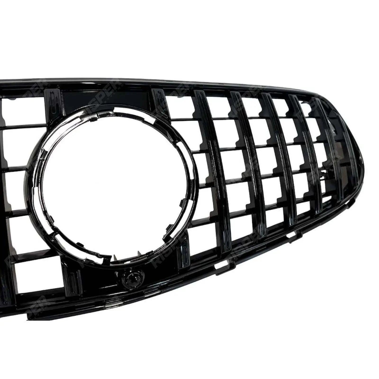 GT Style Front Grille In Gloss Black For Mercedes GLC W254 2023+ - Grilles