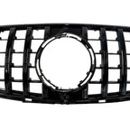 GT Style Front Grille In Gloss Black For Mercedes GLC W254 2023+ - Grilles