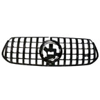 GT Style Front Grille In Gloss Black For Mercedes GLE W167 2020-2023 - Grilles