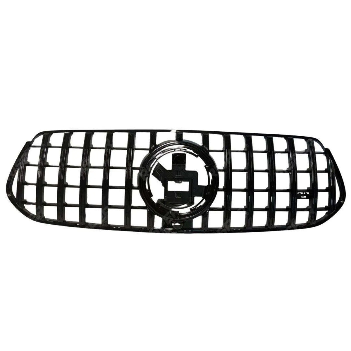 GT Style Front Grille In Gloss Black For Mercedes GLE W167 2020-2023 - Grilles Main image