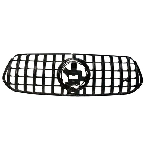 GT Style Front Grille In Gloss Black For Mercedes GLE W167 2020-2023 - Grilles