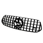 GT Style Front Grille In Gloss Black For Mercedes GLE W167 2020-2023 - Grilles