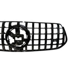 GT Style Front Grille In Gloss Black For Mercedes GLE W167 2020-2023 - Grilles