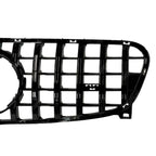 GT Style Grille In Gloss Black For Mercedes GLA W156 2014-2016 - Grilles