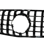 GT Style Grille In Gloss Black For Mercedes GLA W156 2014-2016 - Grilles
