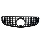 GT Style Grille In Gloss Black For Mercedes GLC W253 2015-2019 - Grilles