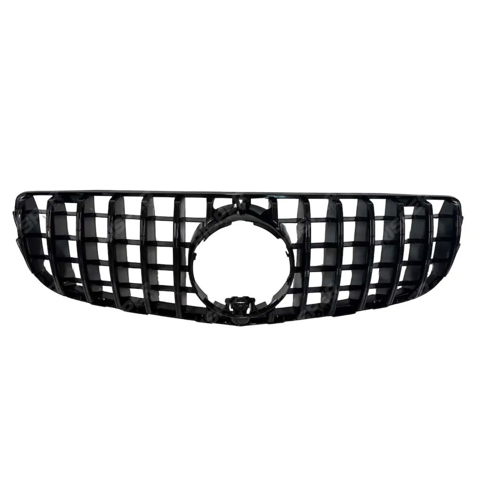GT Style Grille In Gloss Black For Mercedes GLC W253 2015-2019 - Grilles Main image
