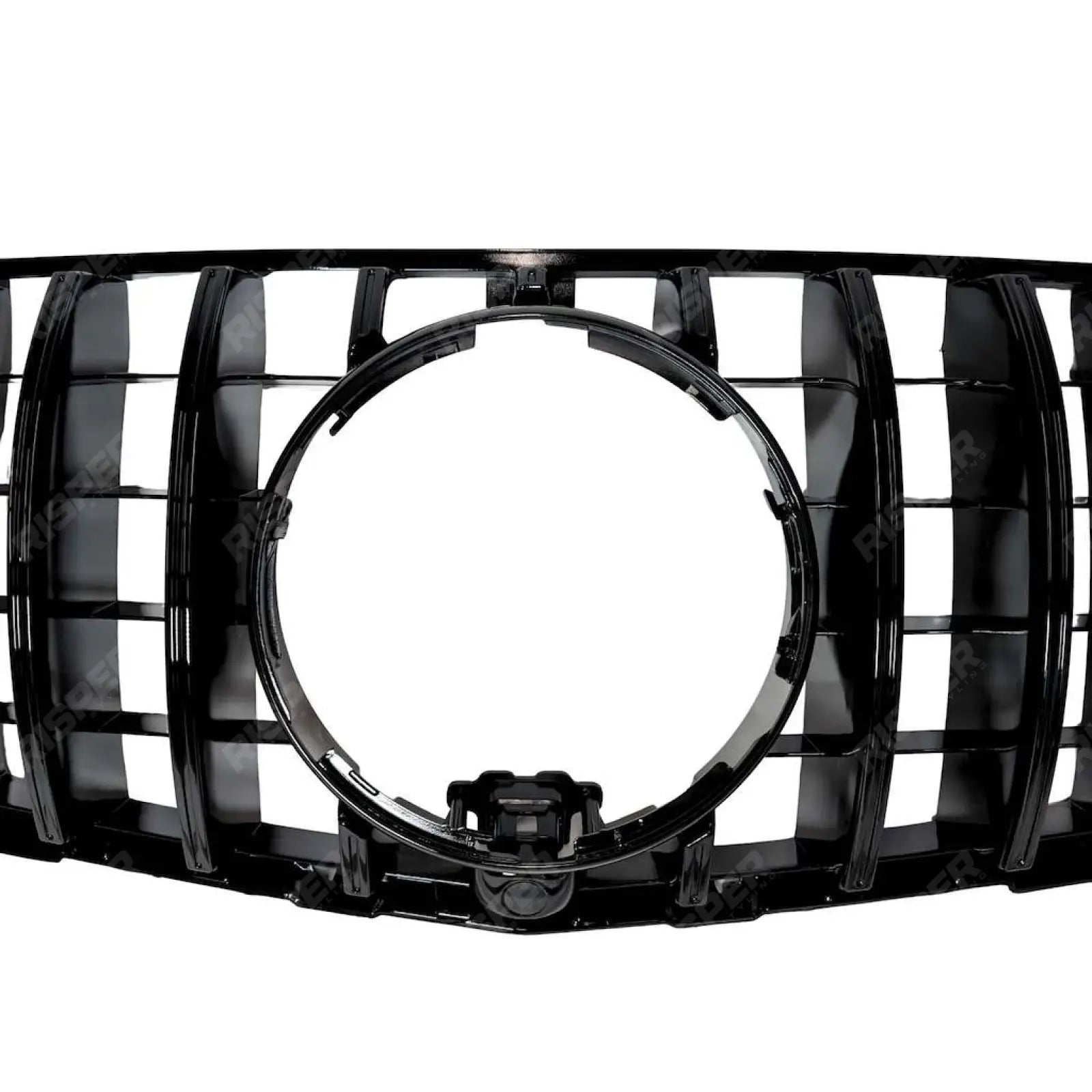 GT Style Grille In Gloss Black For Mercedes GLC W253 2015-2019 - Grilles