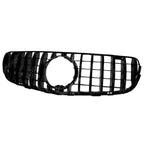 GT Style Grille In Gloss Black For Mercedes GLC W253 2015-2019 - Grilles