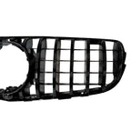 GT Style Grille In Gloss Black For Mercedes GLC W253 2015-2019 - Grilles