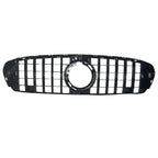GT Style Grille In Gloss Black For Mercedes GLC W253 2020-2022 - Grilles