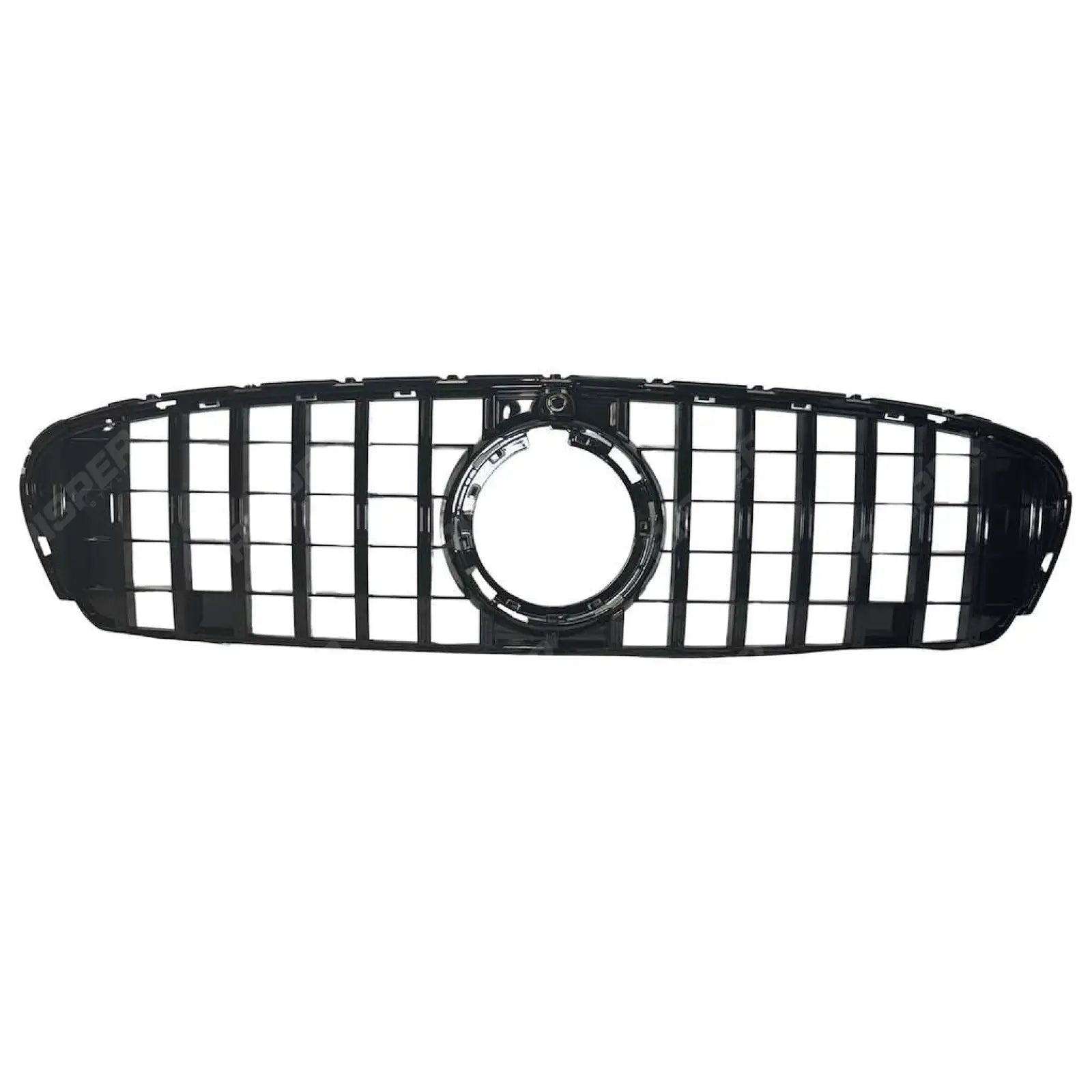 GT Style Grille In Gloss Black For Mercedes GLC W253 2020-2022 - Grilles Main image