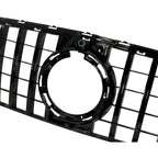 GT Style Grille In Gloss Black For Mercedes GLC W253 2020-2022 - Grilles