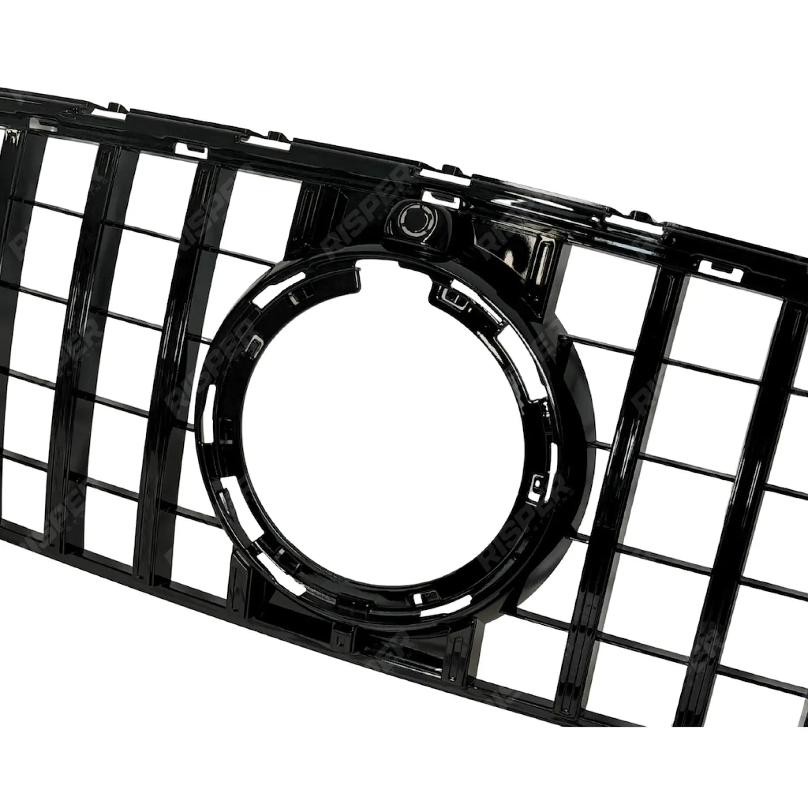 GT Style Grille In Gloss Black For Mercedes GLC W253 2020-2022 - Grilles