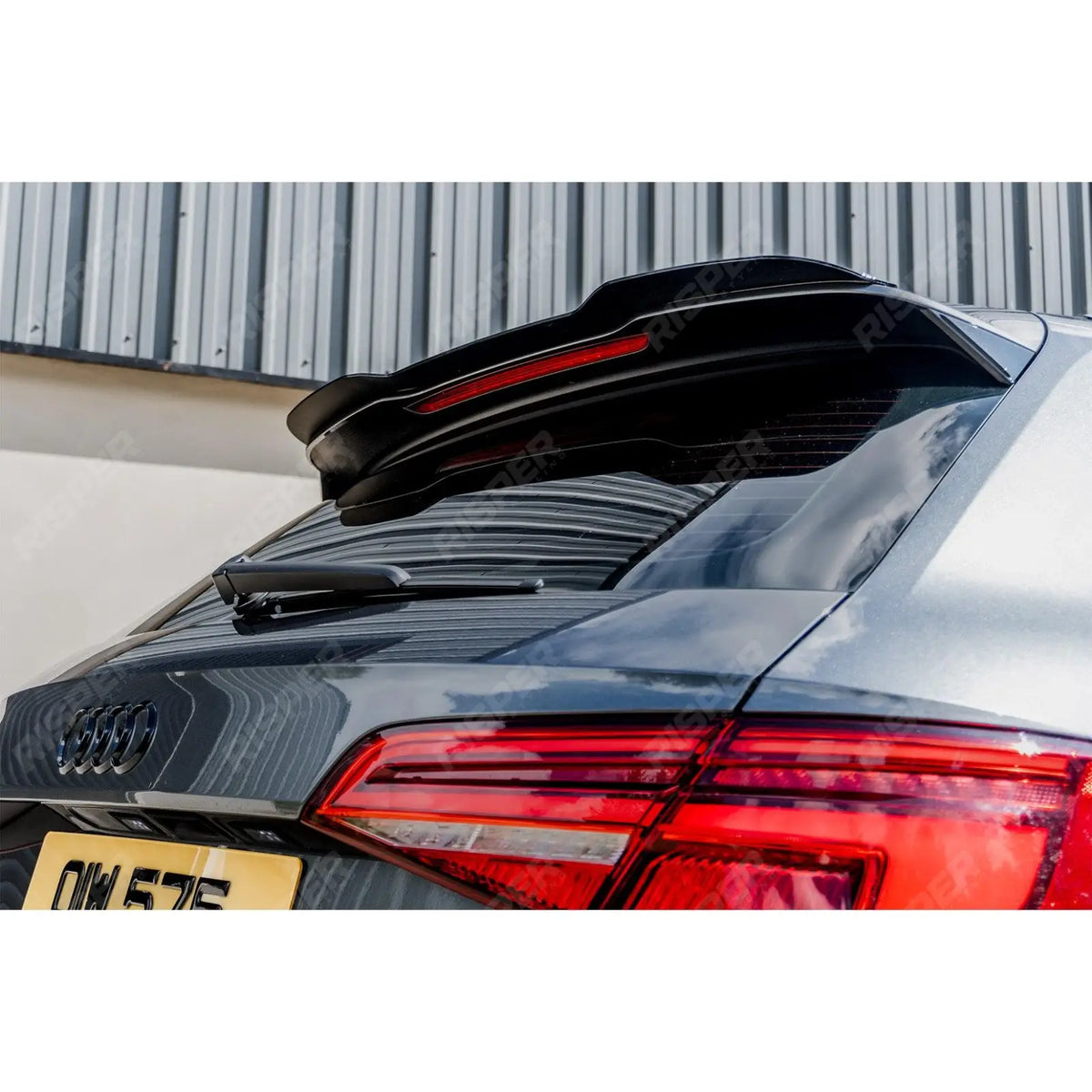 Audi A3 (8V) 2014 - 2020 Gloss Black Hatch Rear Spoiler Cap