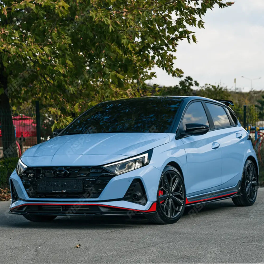 Hyundai I20 N Mk3 2020+ Front Splitter In Gloss Black