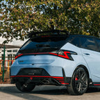 Hyundai I20 N Mk3 2020+ Rear Side Splitters In Gloss Black (2 Pcs)