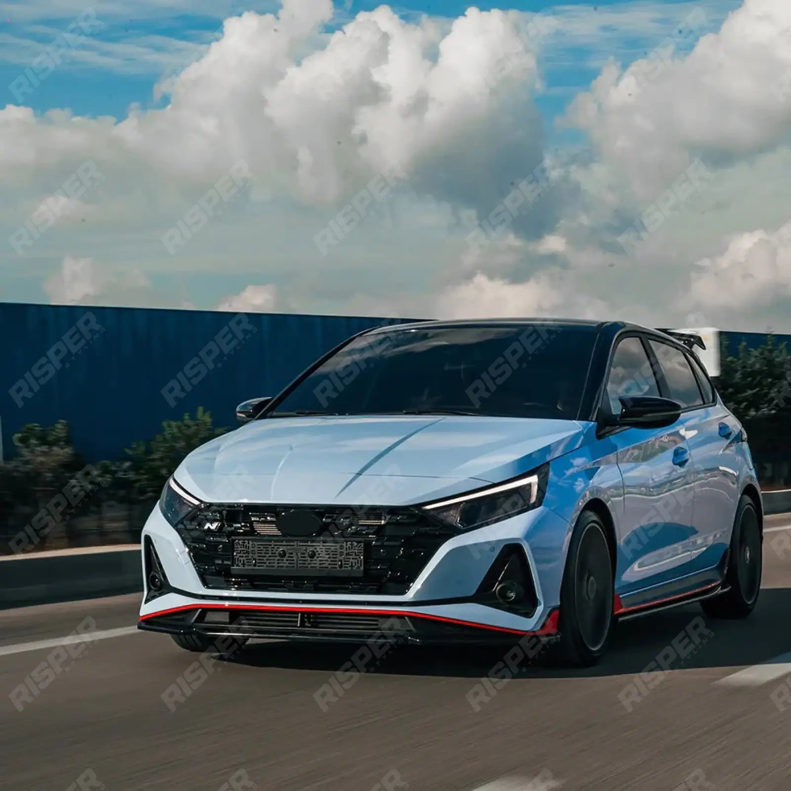 Hyundai I20 N Mk3 2020+ Side Skirts In Gloss Black (2 Pcs)