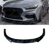 Hyundai i30 N MK3 Hatchback/Fastback 2017 - 2020 - RISPER Front Splitter In Gloss Black