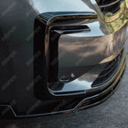 Volkswagen Transporter T7 2025 on Inner Canard Loops In Gloss Black Front Splitter