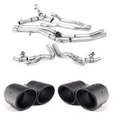 LAMBORGHINI URUS 2018+ 4.0 V8 650PS - MILLTEK SPORT OPF BACK EXHAUST SYSTEM WITH ACTIVE CENTRE