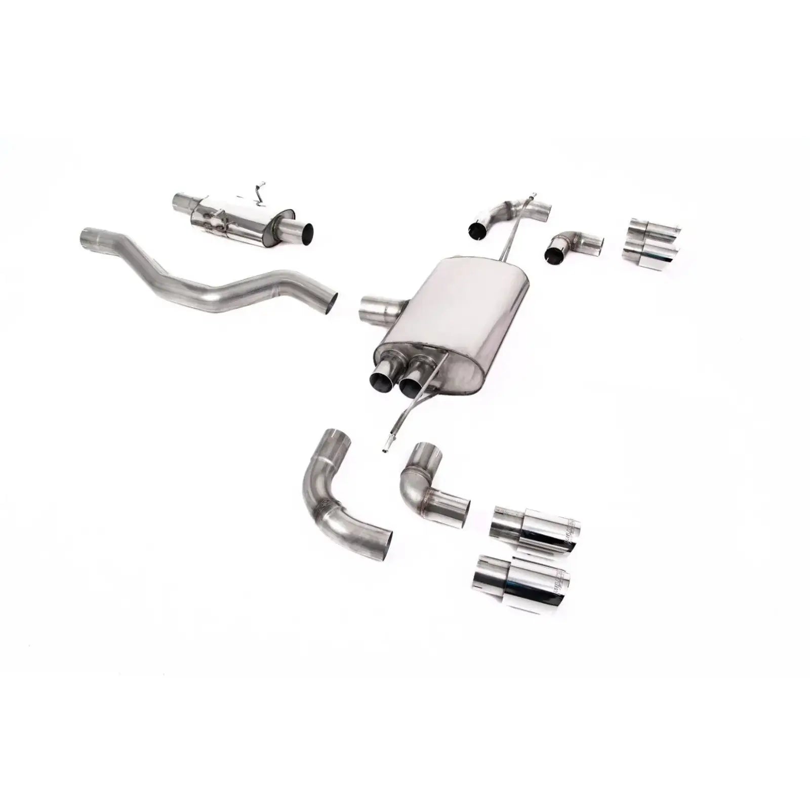 Land Rover Defender 110 2.0 L4 P300 & P400e - Milltek Sport Resonated (Quieter) OPF Back System Main image