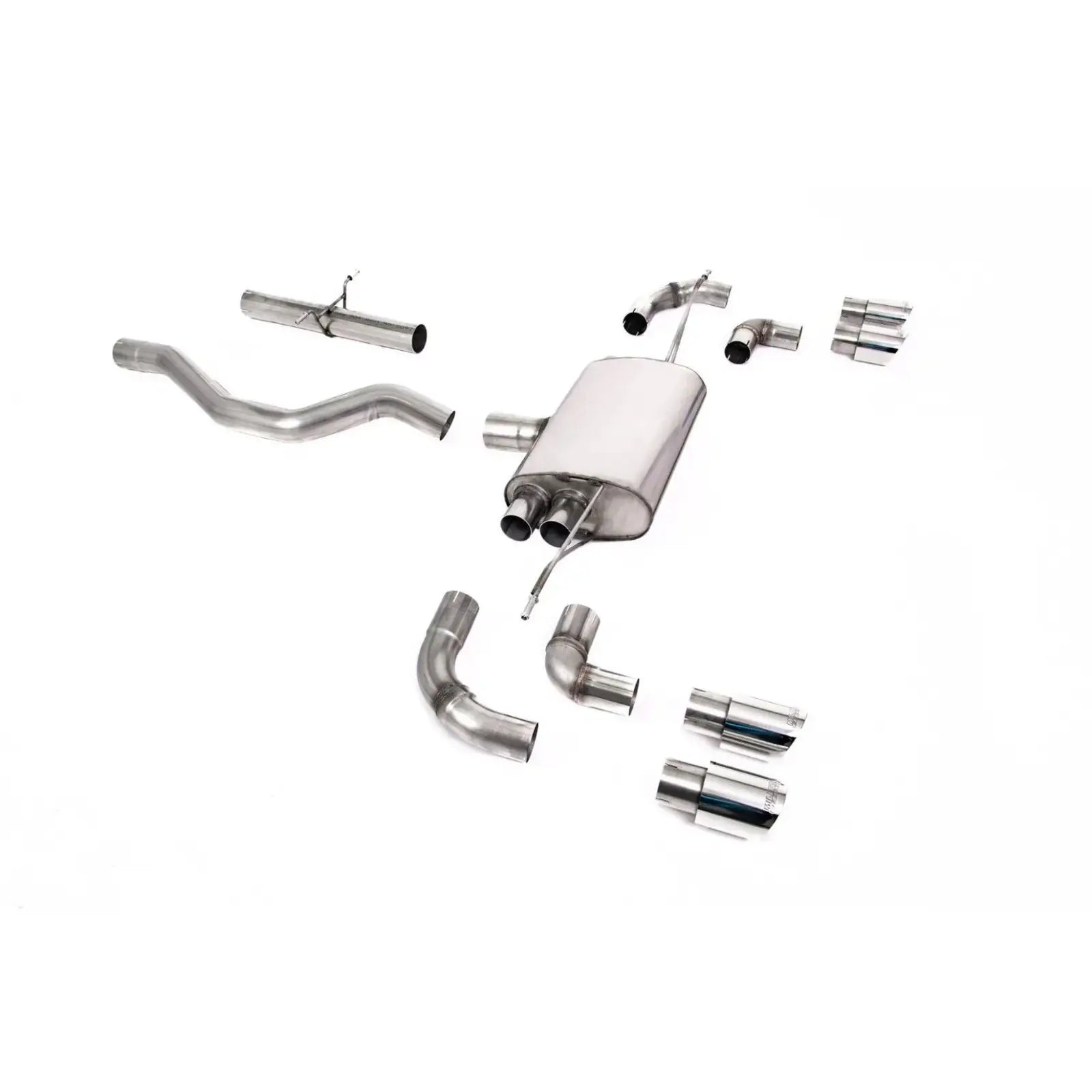 Land Rover Defender 110 3.0 L6 P400 - Milltek Sport Non - Resonated (Louder) OPF Back System