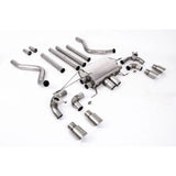 Land Rover Defender 110 5.0 V8 525PS - Milltek Sport Non - Resonated OPF Back System - Valved