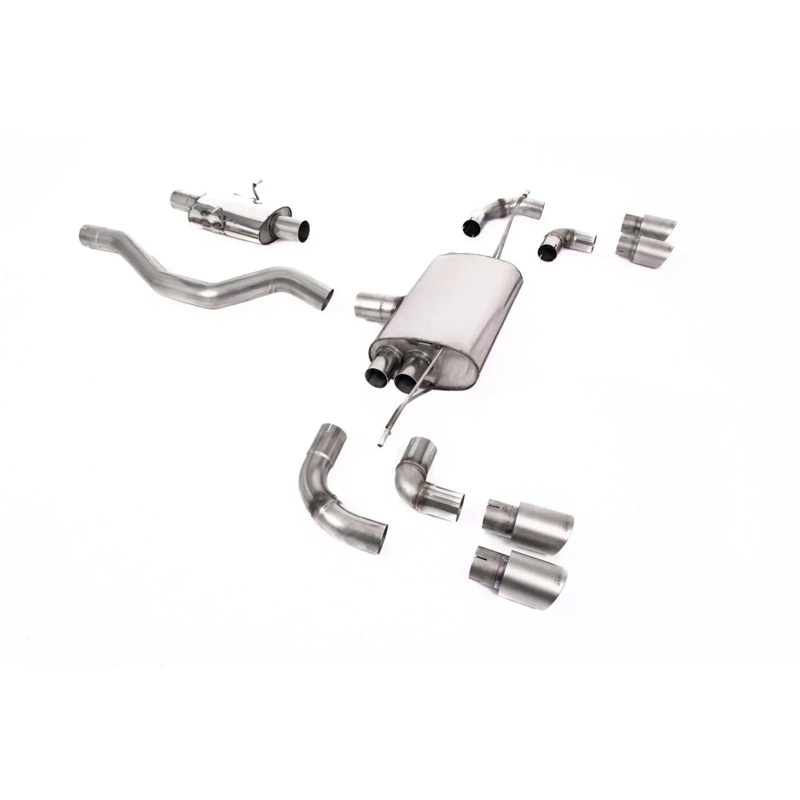 Land Rover Defender 90 2.0 L4 P300 & P400e - Milltek Sport Resonated (Quieter) OPF Back System Main image