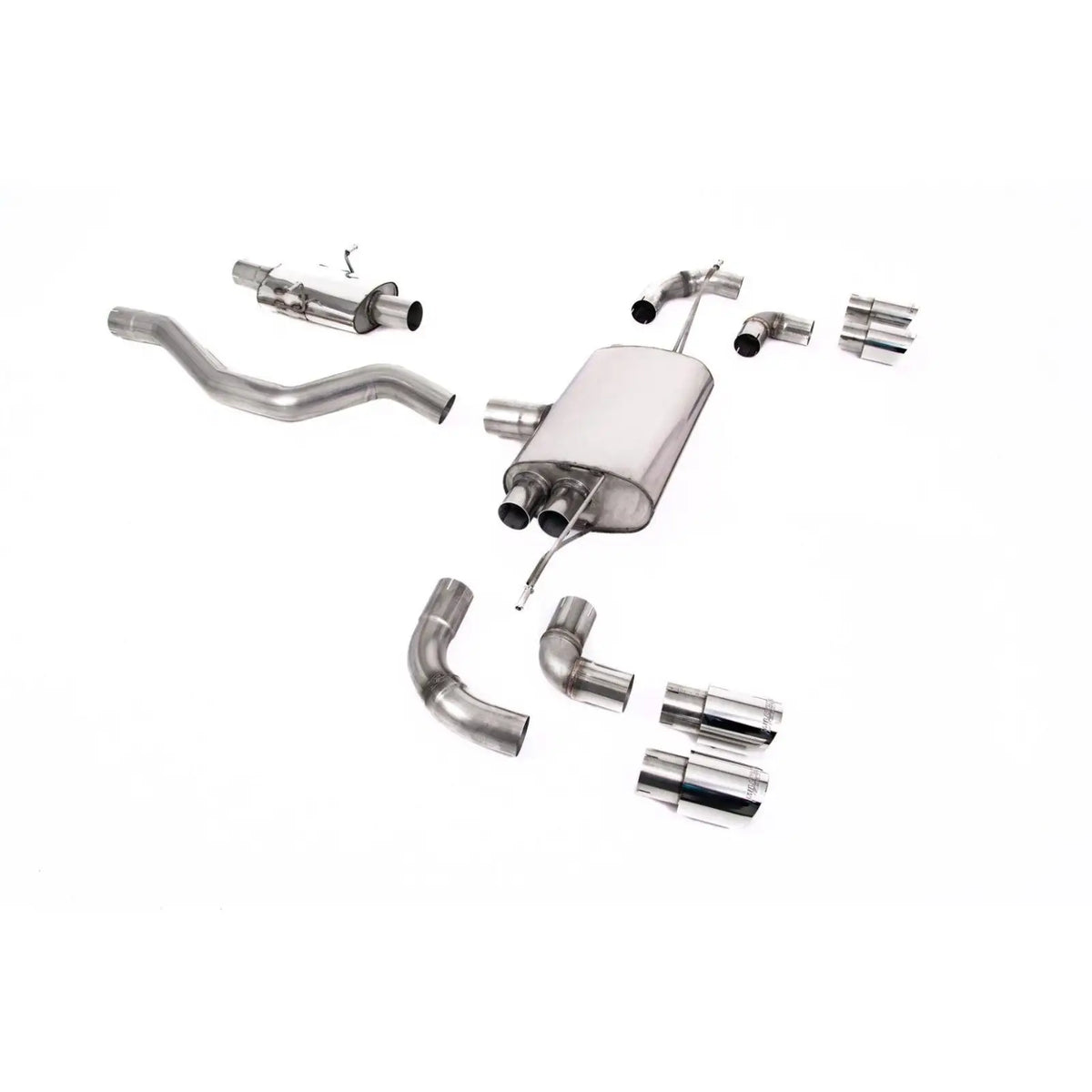 Land Rover Defender 90 2.0 L4 P300 & P400e - Milltek Sport Resonated (Quieter) OPF Back System