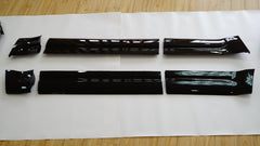 LAND ROVER DEFENDER 90 2020 ON GLOSS BLACK SIDE MOULDINGS 6pc - RisperStyling