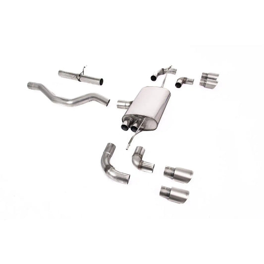 Land Rover Defender 90 3.0 L6 P400 - Milltek Sport Non - Resonated (Louder) OPF Back System