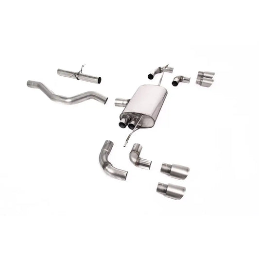 Land Rover Defender 90 3.0 L6 P400 - Milltek Sport Non - Resonated (Louder) OPF Back System