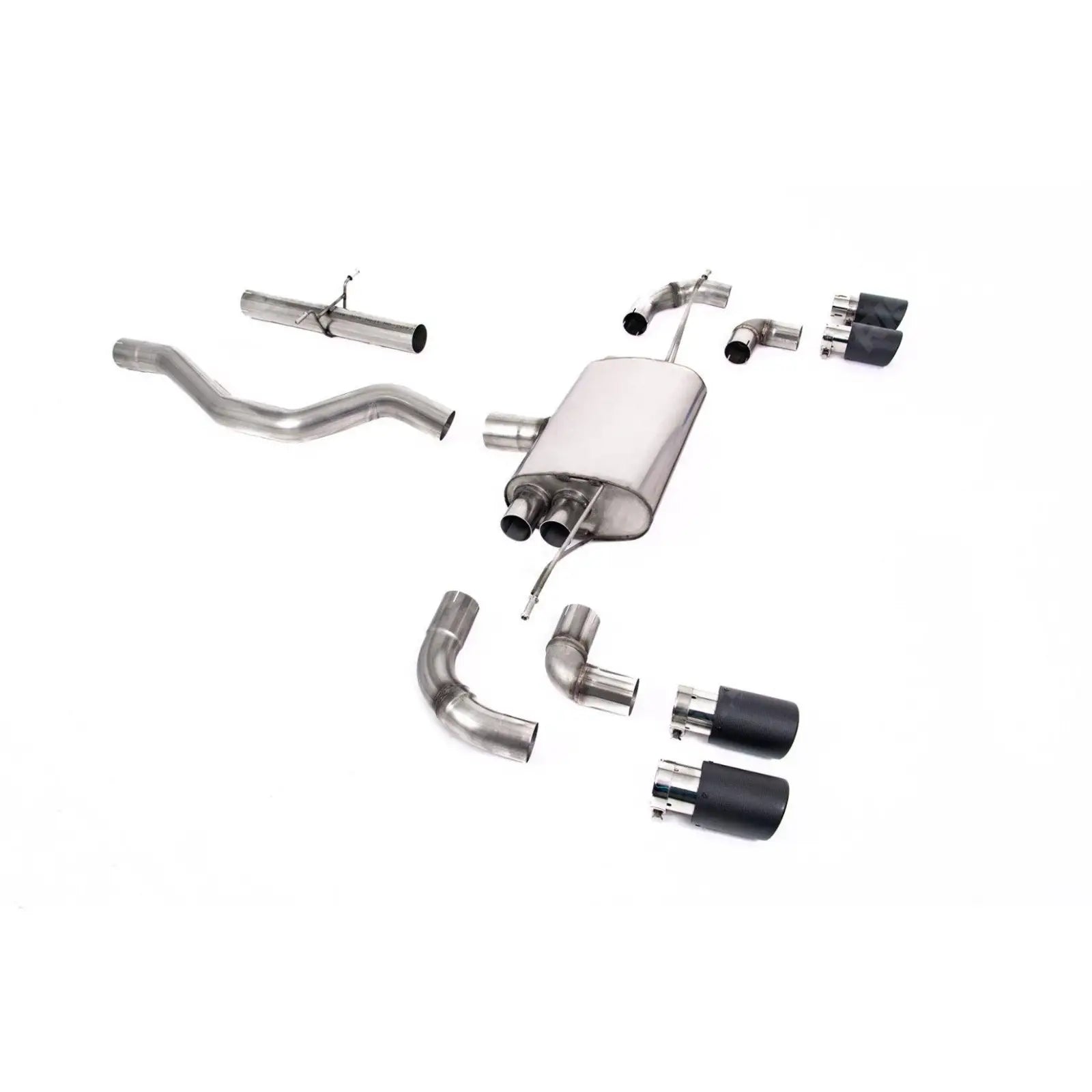 Land Rover Defender 90 3.0 L6 P400 - Milltek Sport Non - Resonated (Louder) OPF Back System