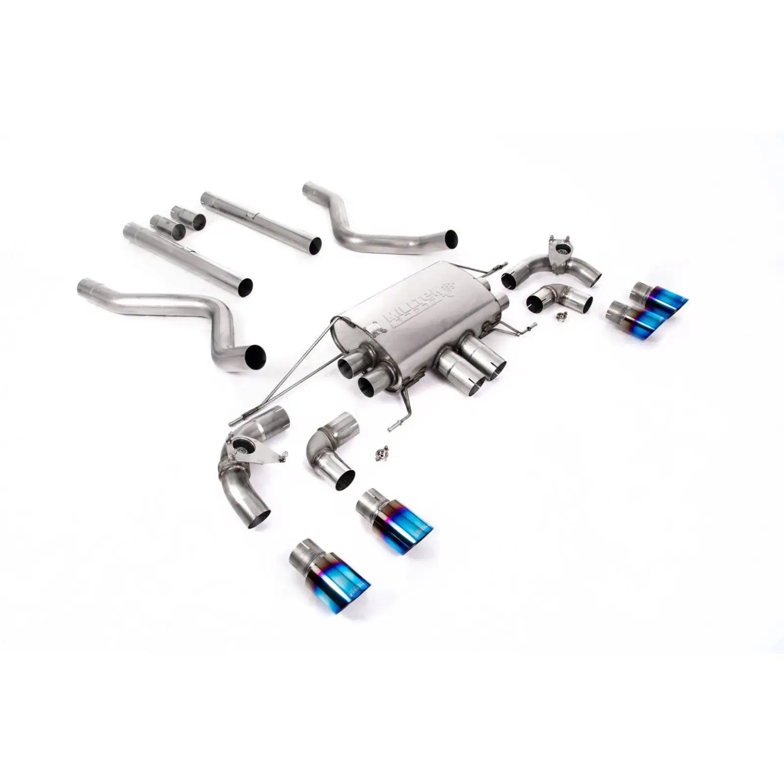 Land Rover Defender 90 5.0 V8 525PS - Milltek Sport Non - Resonated OPF Back System - Valved