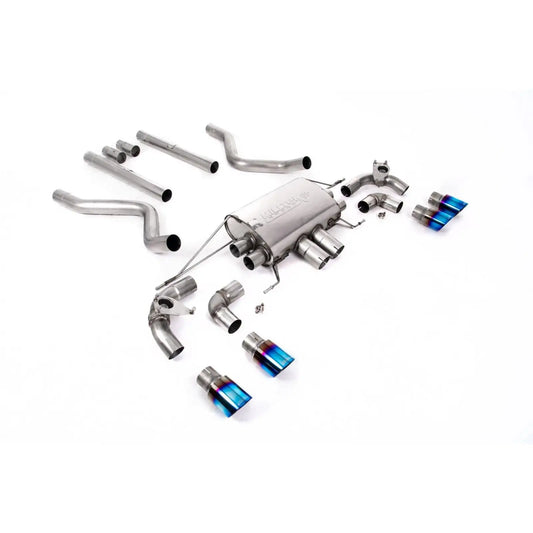 Land Rover Defender 90 5.0 V8 525PS - Milltek Sport Non - Resonated OPF Back System - Valved