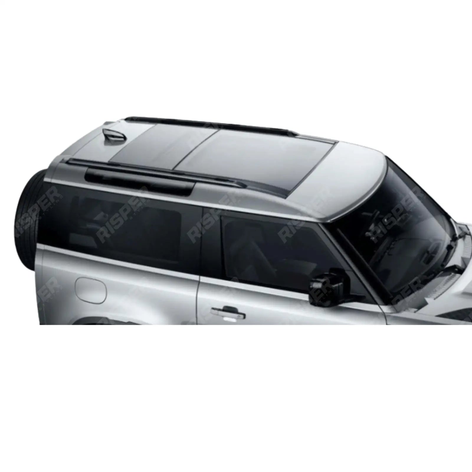 Land Rover Defender 90 L663 2020 On OE Style Gloss Black Roof Rails