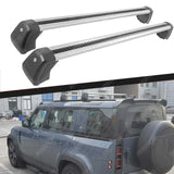 Land Rover Defender L663 110 & 130 OEM Style Silver Cross Bars