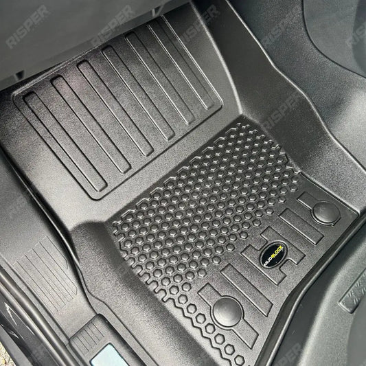 Land Rover Defender L663 110 2020 On - RHD Mud Block Floor Mats Full Set