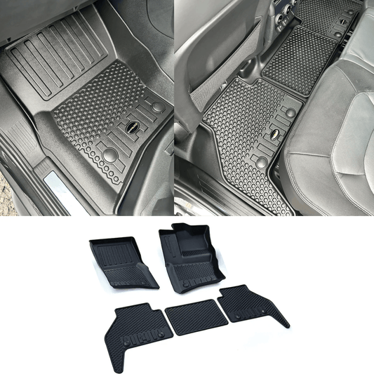 LAND ROVER DEFENDER L663 110 2020 ON - RHD MUD BLOCK FLOOR MATS FULL SET - RisperStyling