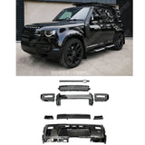 Land Rover Defender L663 110//90 2020 On - Full Exterior Front & Rear Black Pack 007