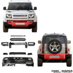 Land Rover Defender L663 110//90 2020 On - Full Exterior Front & Rear Black Pack 007