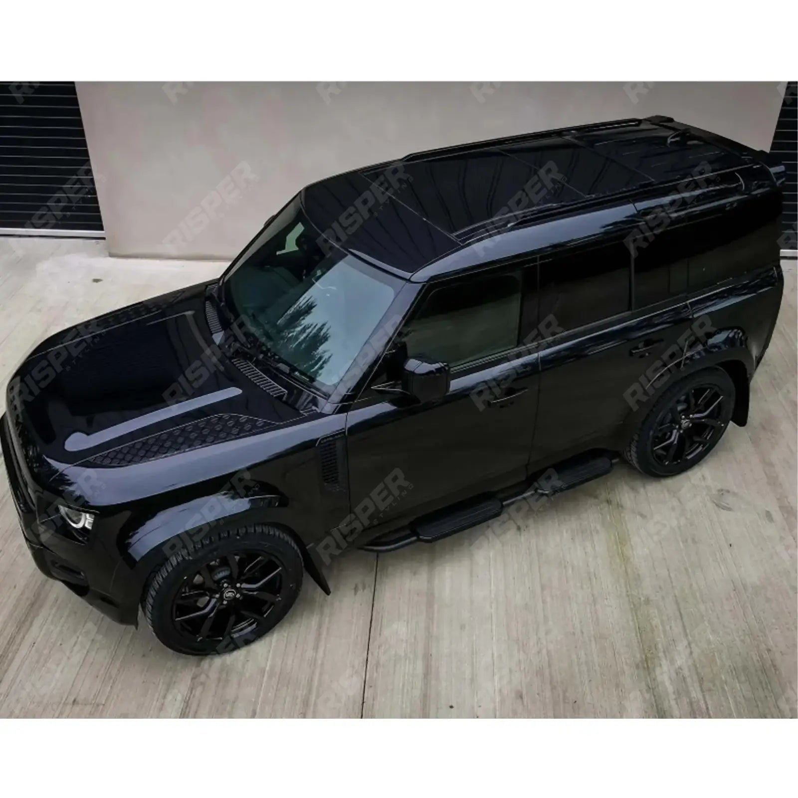 Land Rover Defender L663 110 Gloss Black Full Kit Upgrade By Risper ...